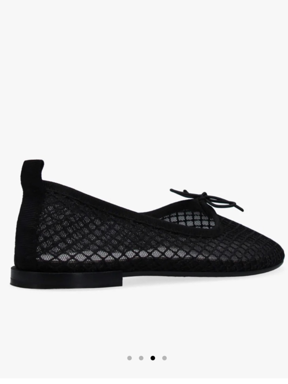 Repetto Black Garance Ballet Flats - square toe - rubber sole - Picture 3 of 12